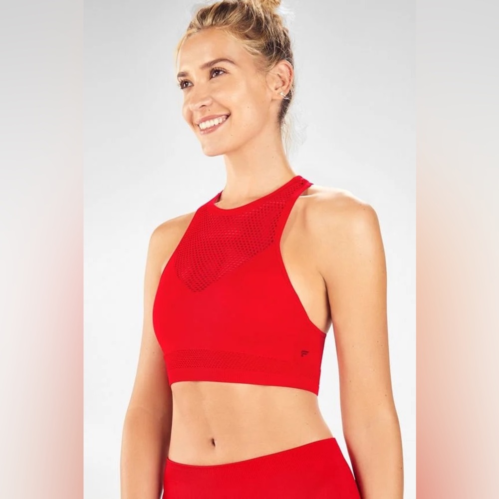 Fabletics seamless workout set both size xs